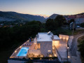 Night photo gallery, Villa Tanicius with heated pool, gym, and sauna, Srinjine, Dalmatia, Croatia Srinjine, Split