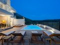 Night photo gallery, Villa Tanicius with heated pool, gym, and sauna, Srinjine, Dalmatia, Croatia Srinjine, Split