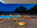 Night photo gallery, Villa Tanicius with heated pool, gym, and sauna, Srinjine, Dalmatia, Croatia Srinjine, Split